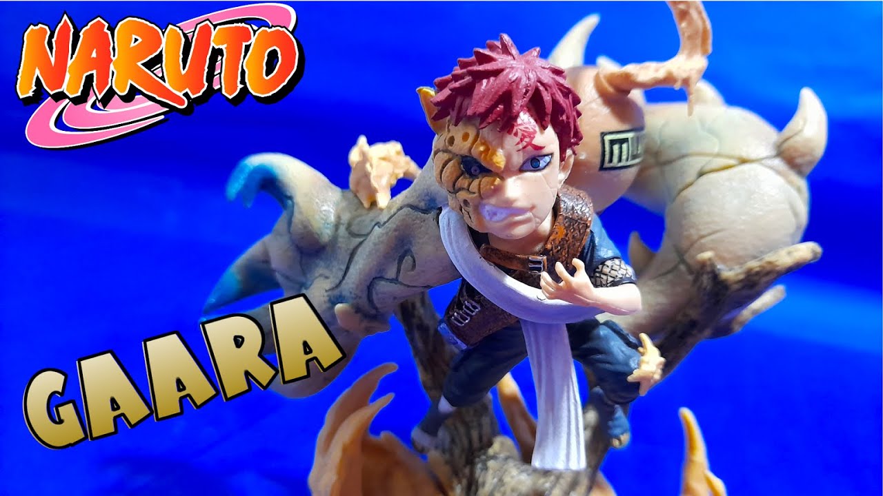 Boneco do GAARA-Naruto Classico-Review[PRE&Ccedil;O INACREDITAVEL]-Boneco-Brinquedo/BR