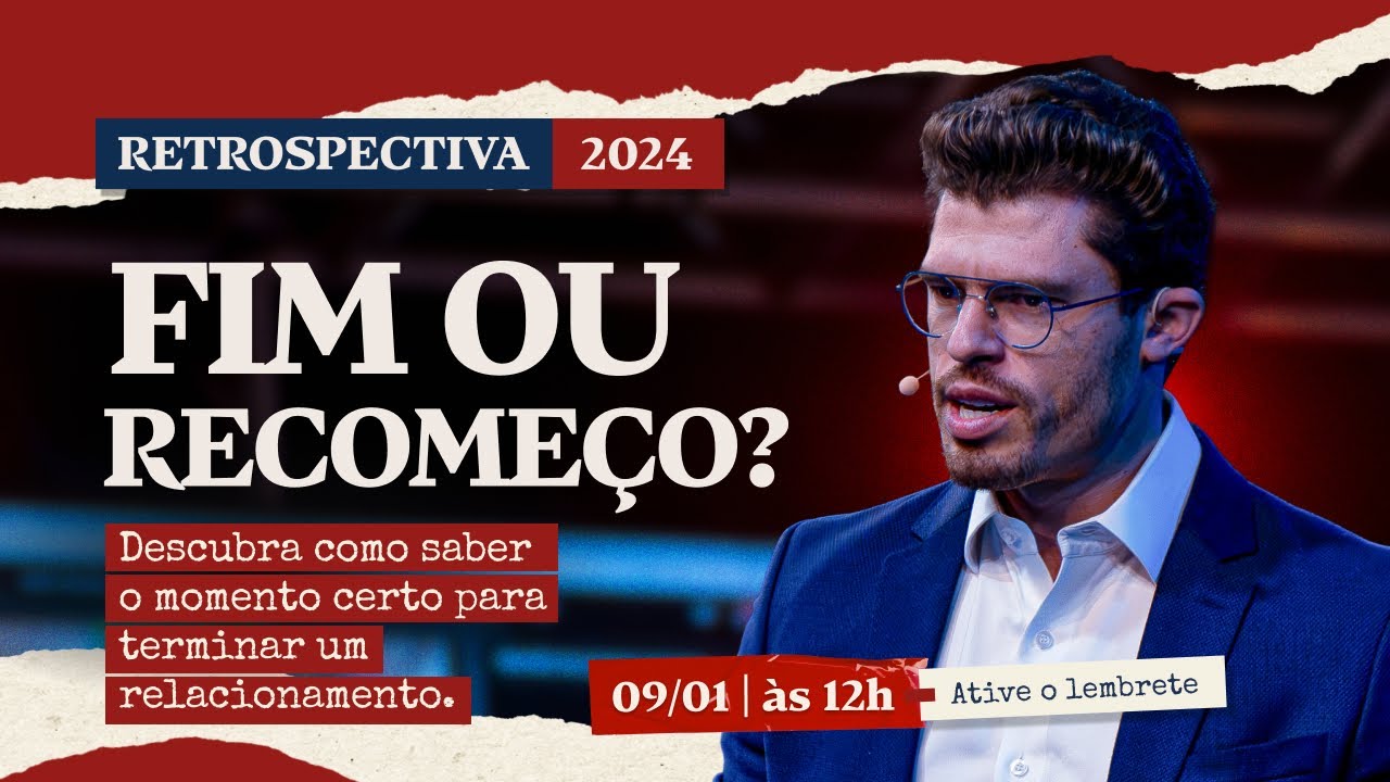 FIM OU RECOMEÇO    Descubra como saber o momento certo para terminar um relacionamento