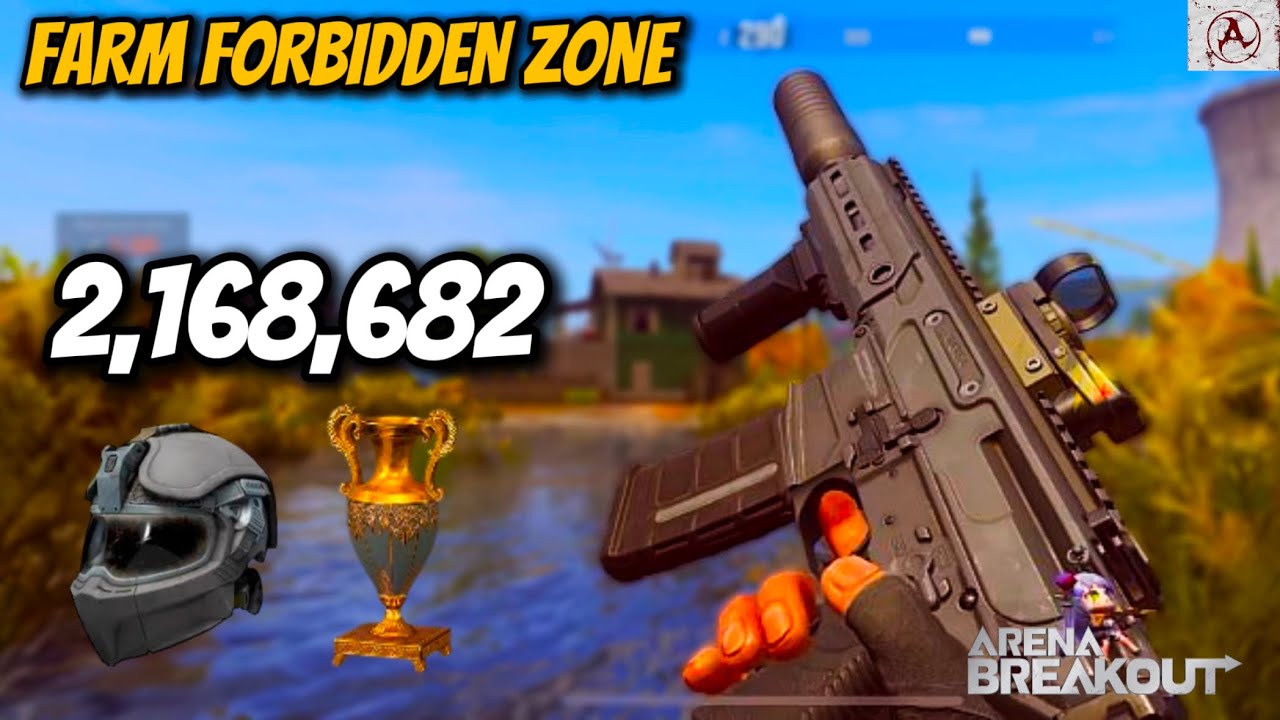 Destroying players With MCX + M995 in Farm Forbidden Zone |  Arena Breakout Global
