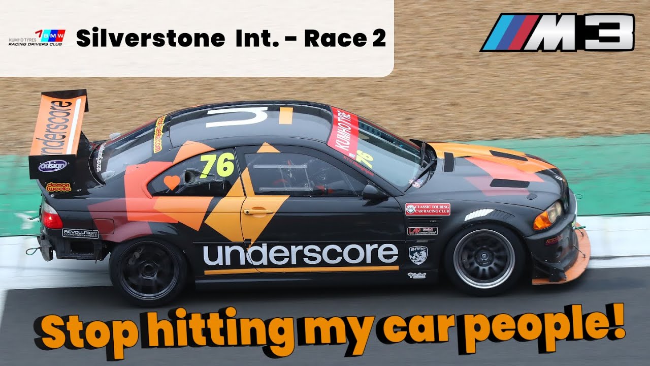 Stop hitting my car people! | Kumho BMW Championship | Silverstone 2022 | Race 2