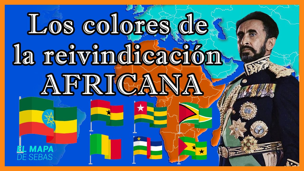 🇪🇹 Las Banderas PANAFRICANAS [Vexilología] 🇬🇭🇲🇱🇬🇳🇬🇼🇧🇫🇸🇹🇸🇳 - El Mapa de Sebas