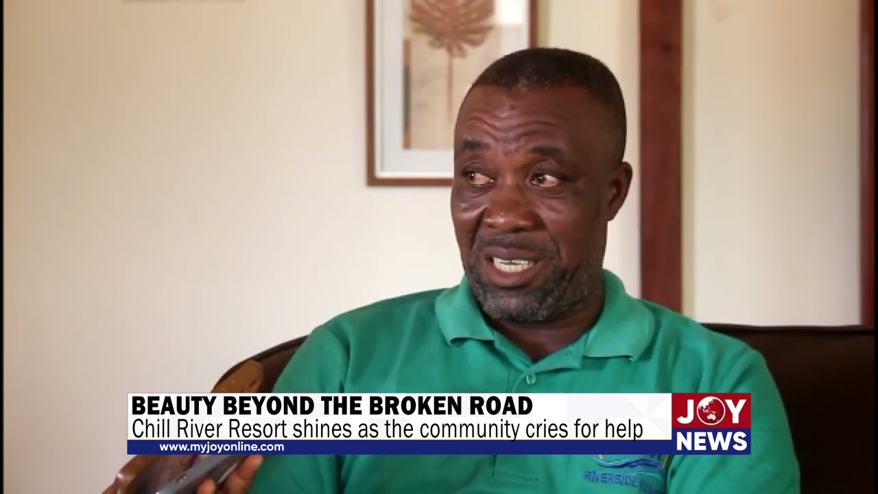Beauty beyond the broken road: Chill River Resort shines as community cries for help. #JoyNews