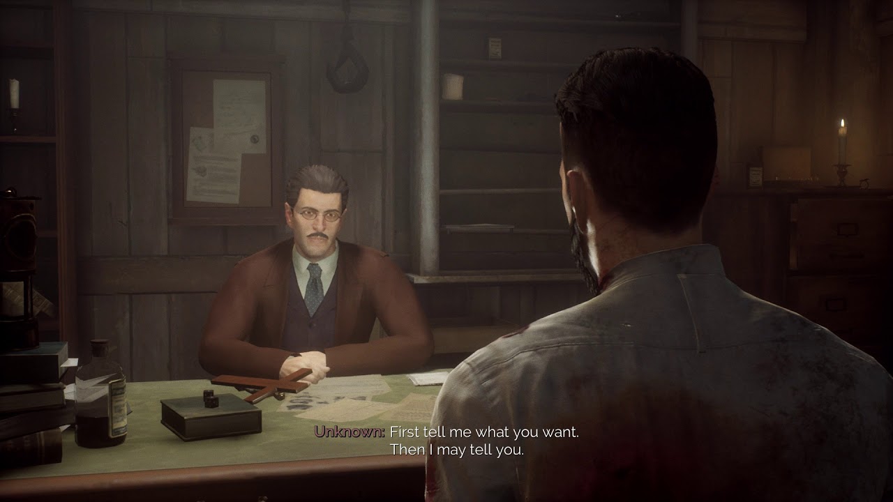 Vampyr - Eternal Thirst: Jon Meets Dr Edgar Swansea Dialogue Tree & Cross Cutscene PS4 Pro (2018)