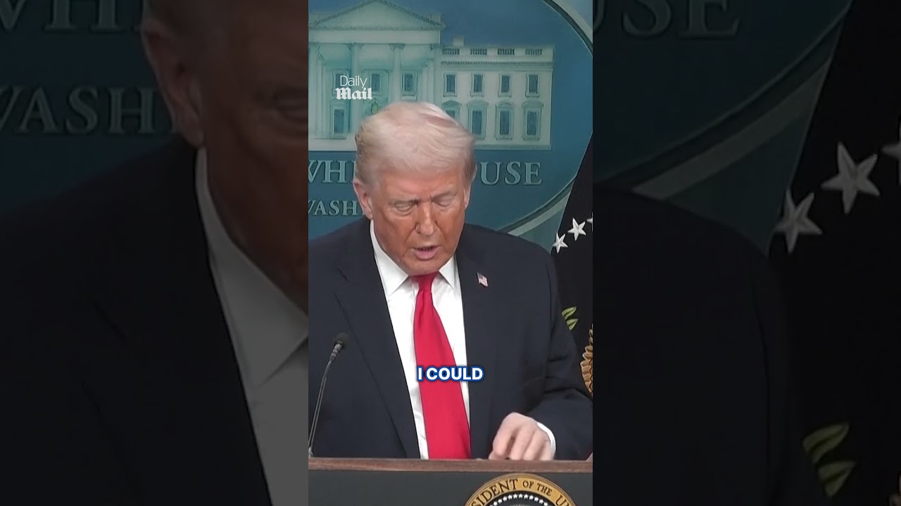 Trump throws book of achievements on floor