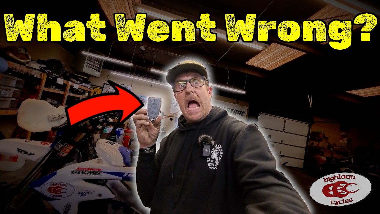 Мой WR250F работал ужасно… Это решило проблему! | Highland Cycles