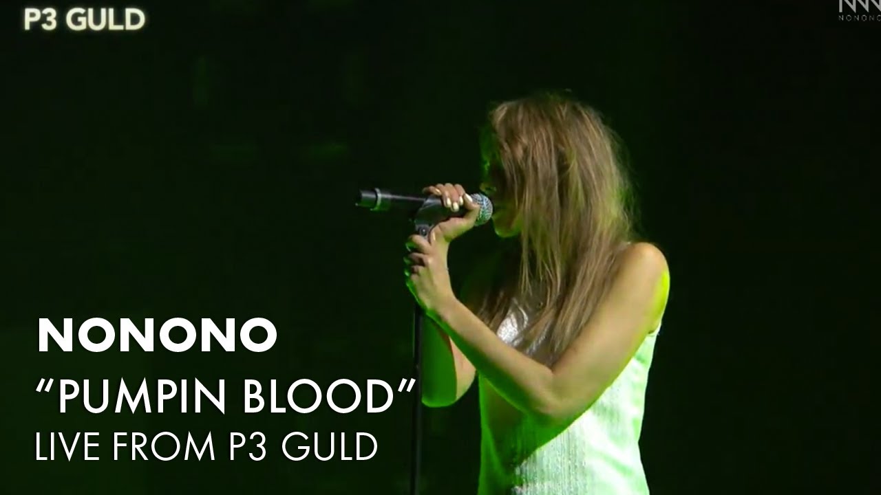 NONONO - Pumpin Blood (Live at P3 Guld Sweden 2014)