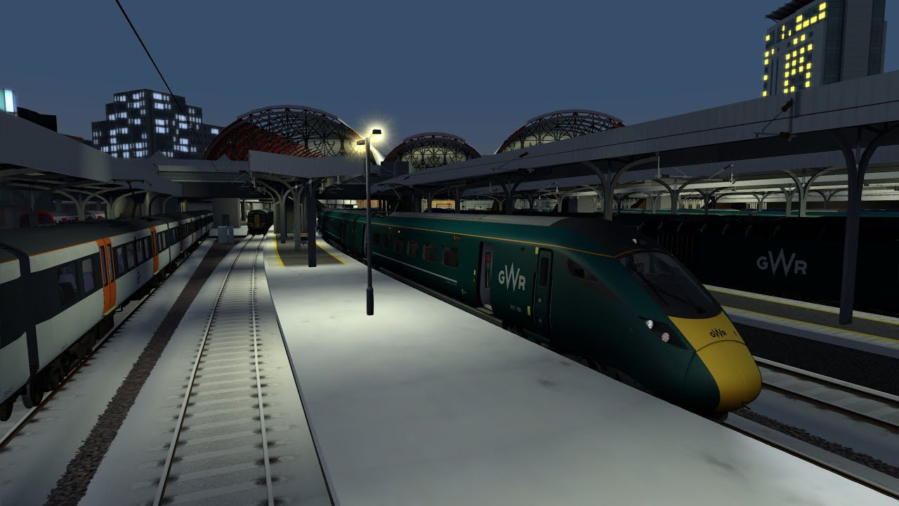 Train Simulator TS2022 GWML 1C23 1700 London Paddington to Bristol Temple Meads AP800 1440p