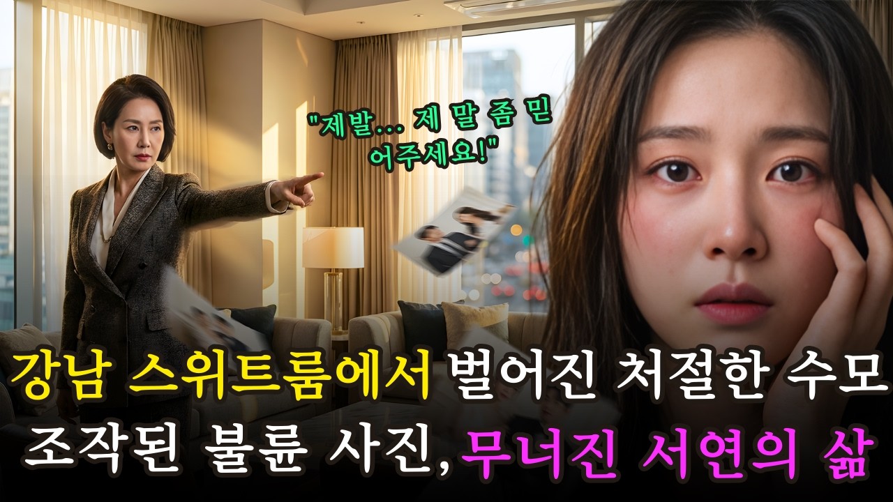 강남 호텔에서 불륜 함정에 빠진 며느리, 회장님의 따귀 한 대에 숨겨진 소름 돋는 진실
