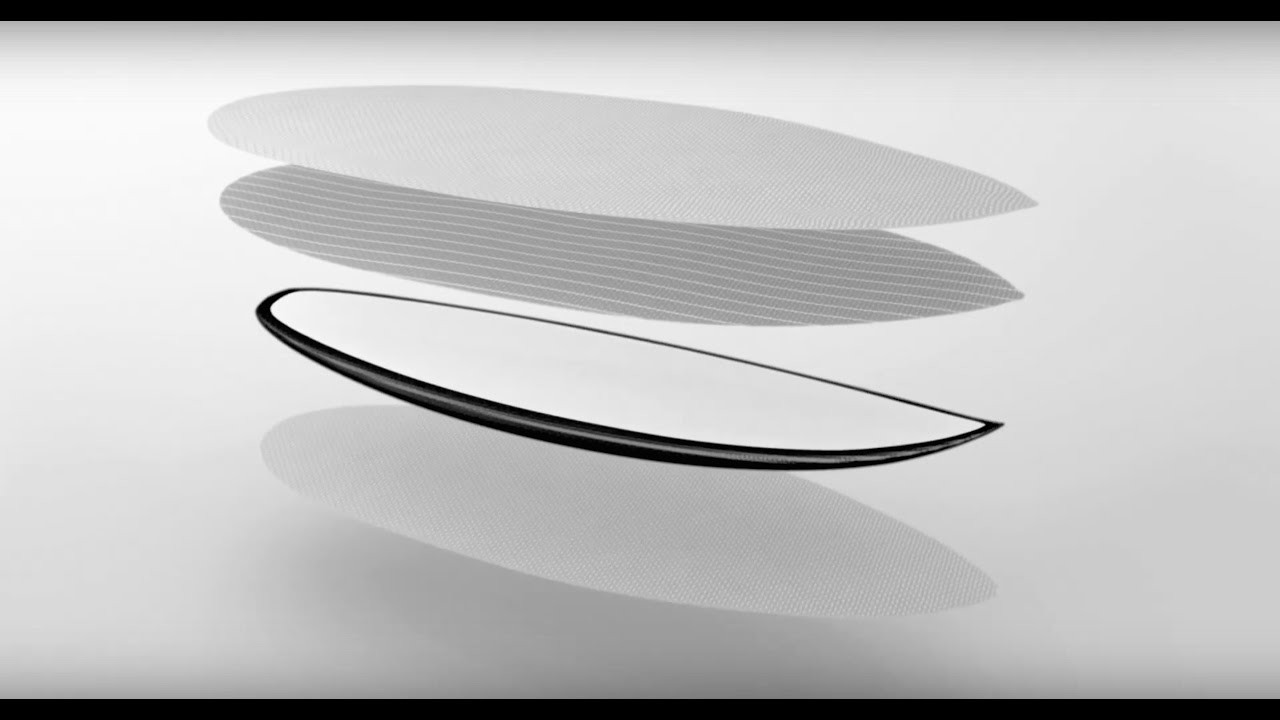 FutureFlex Surfboard Technology (Patented) Designed by Hayden Cox