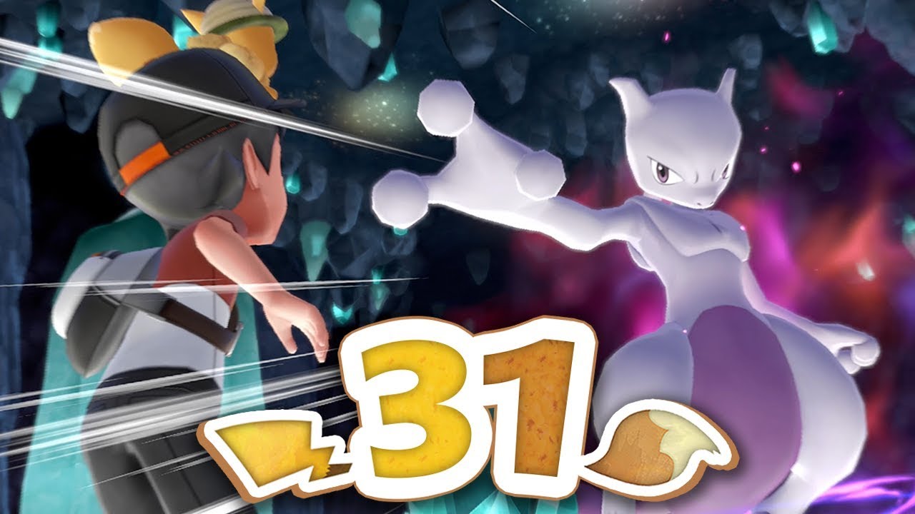 Pokémon Let's Go Pikachu & Eevee - Episode 31 | Cerulean Cave: Mewtwo!