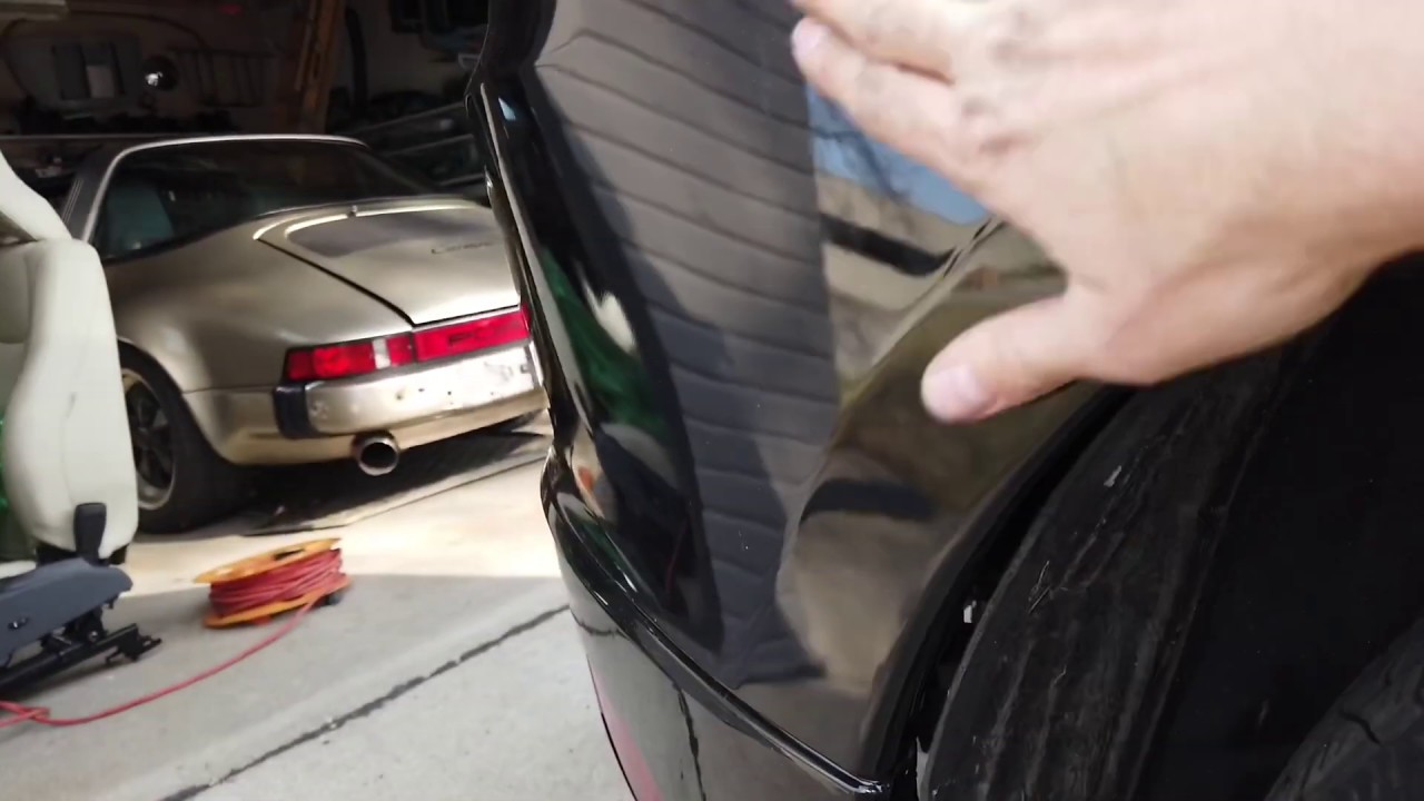How to remove and install rear bumper on a Volvo XC60 inscription 2017