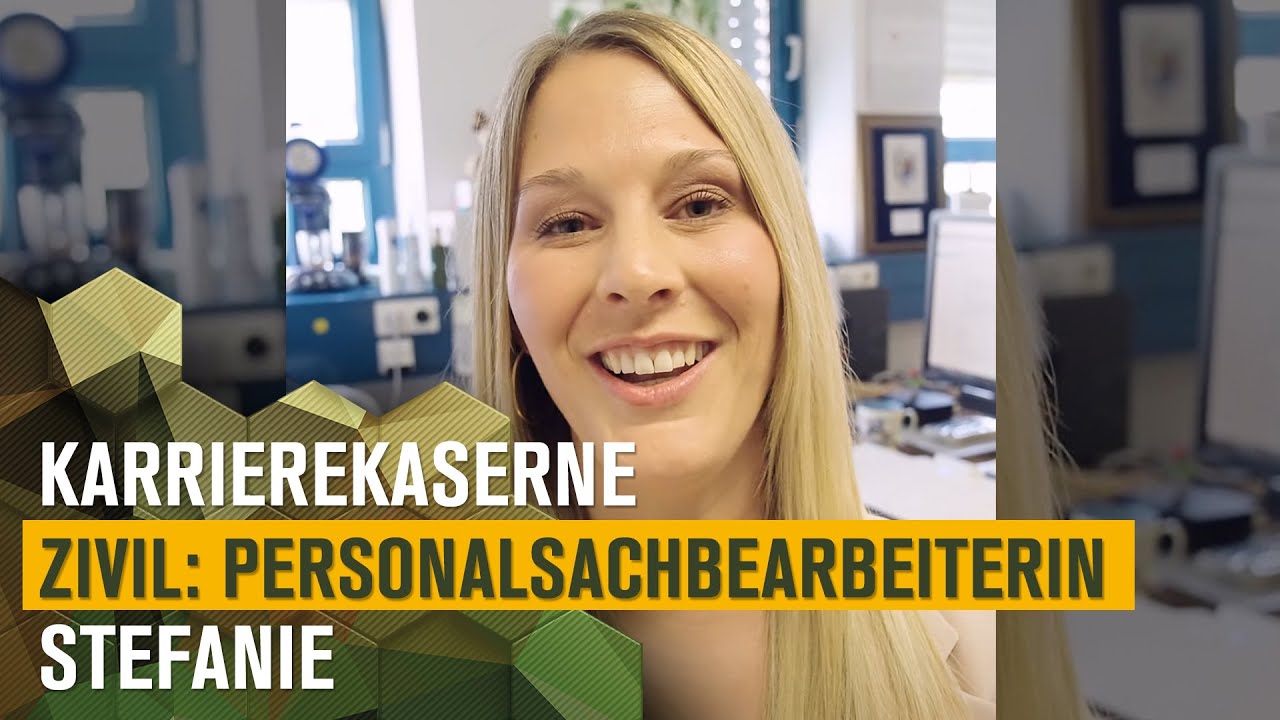 Personalsachbearbeiterin Stefanie | KarriereKaserne Zivil