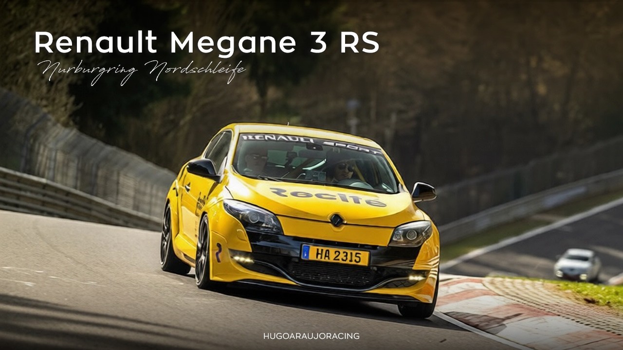 Renault Megane 3 RS Nürburgring Nordschleife | First Lap Ever
