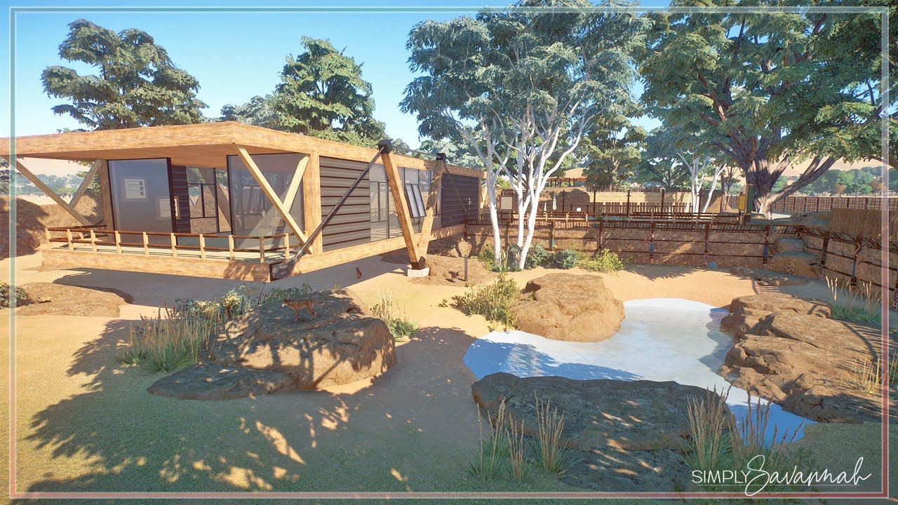 Dingo Habitat | Hakea Wildlife Park | Planet Zoo Speed Build