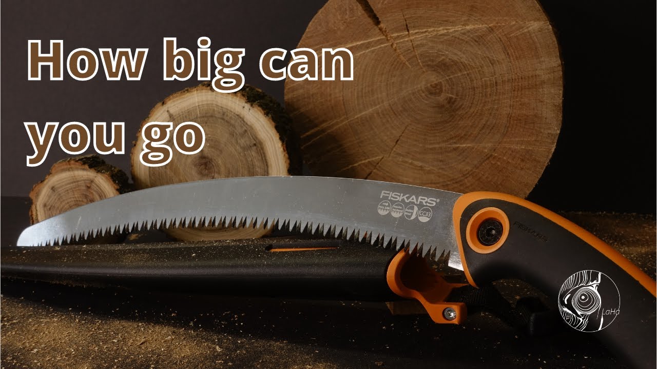 Fiskars 330 Pruning saw Unpacking and Testing