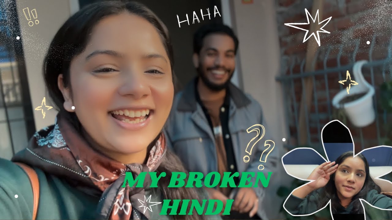 Mero broken hindi ani puspa ko broken nepali.. 🤣😂😂