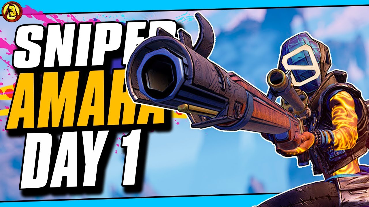 Borderlands 3 | Sniper Amara Challenge | Day #1