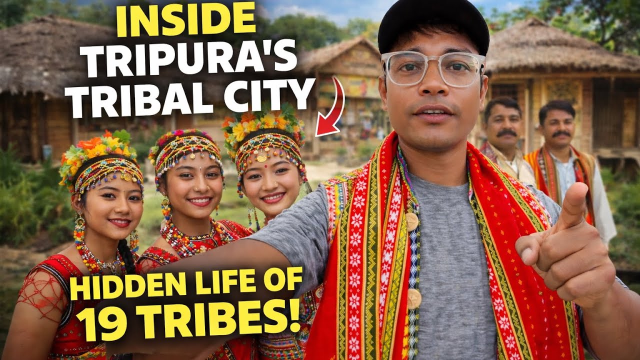 This Tribal City Doesn’t Allow Outsiders | What Tripura Think about their king 👑