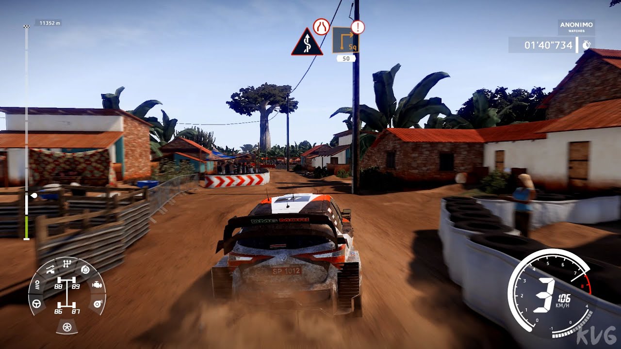 WRC 9 FIA World Rally Championship - Safari Rally Kenya - Gameplay (PC HD) [1080p60FPS]