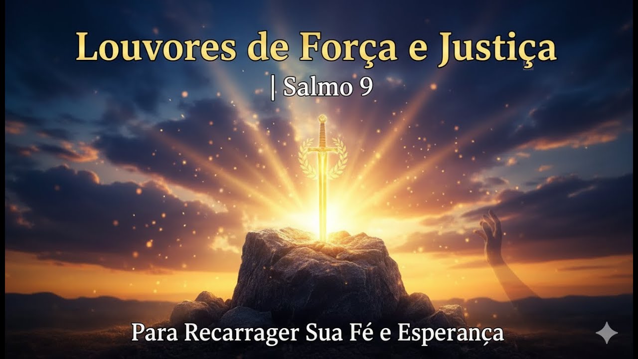 Louvores de Força e Justiça | Inspirados no Salmo 9 | Para Recarregar Sua Fé e Esperança