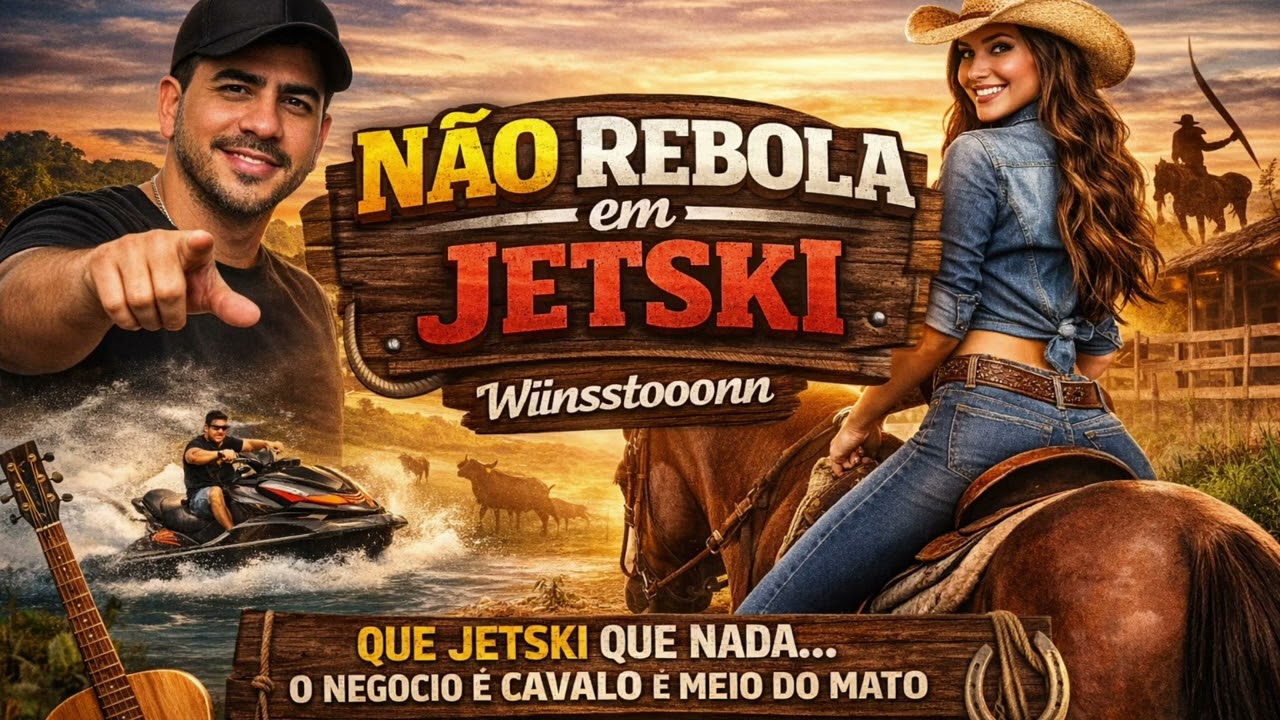 Não rebola em jetski (letra de Winston) cantado por IA #piseiro #forrozão #zévaqueiro #vaqueiro 