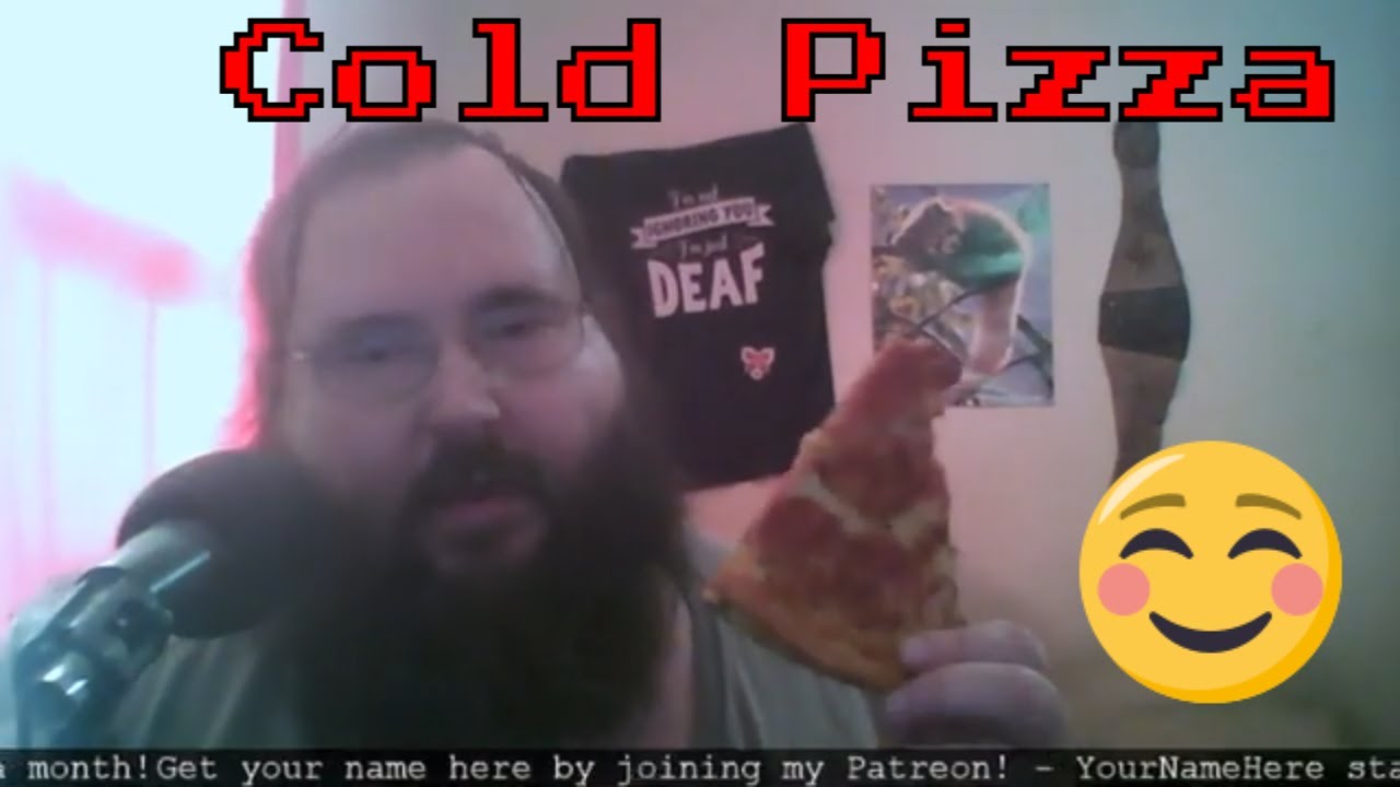 ASMR Sick Day Pizza Mukbang: Cold Pepperoni Slice Chews & Cozy Recovery Whispers!