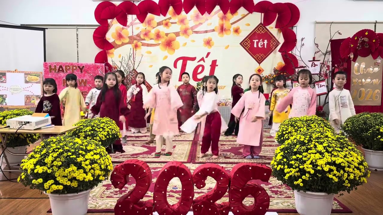 Múa hát Xuân Vui-Pre4-2026!