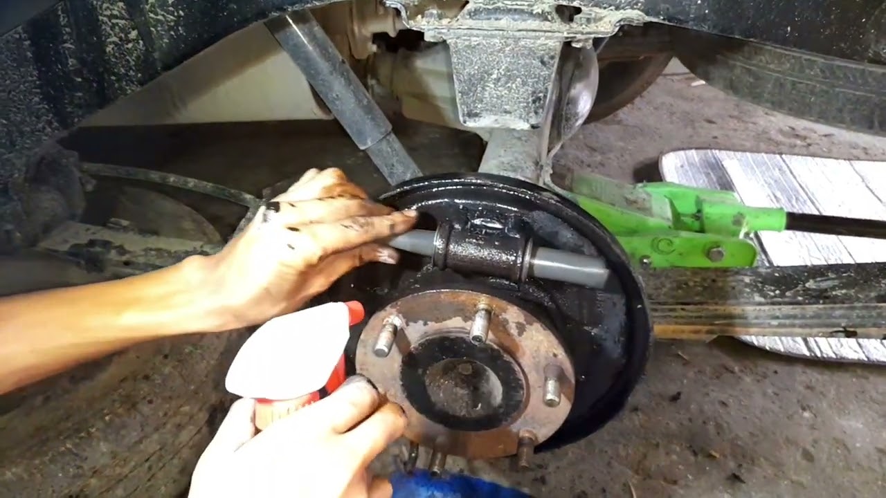 JMC pickup truck rear brake problem...