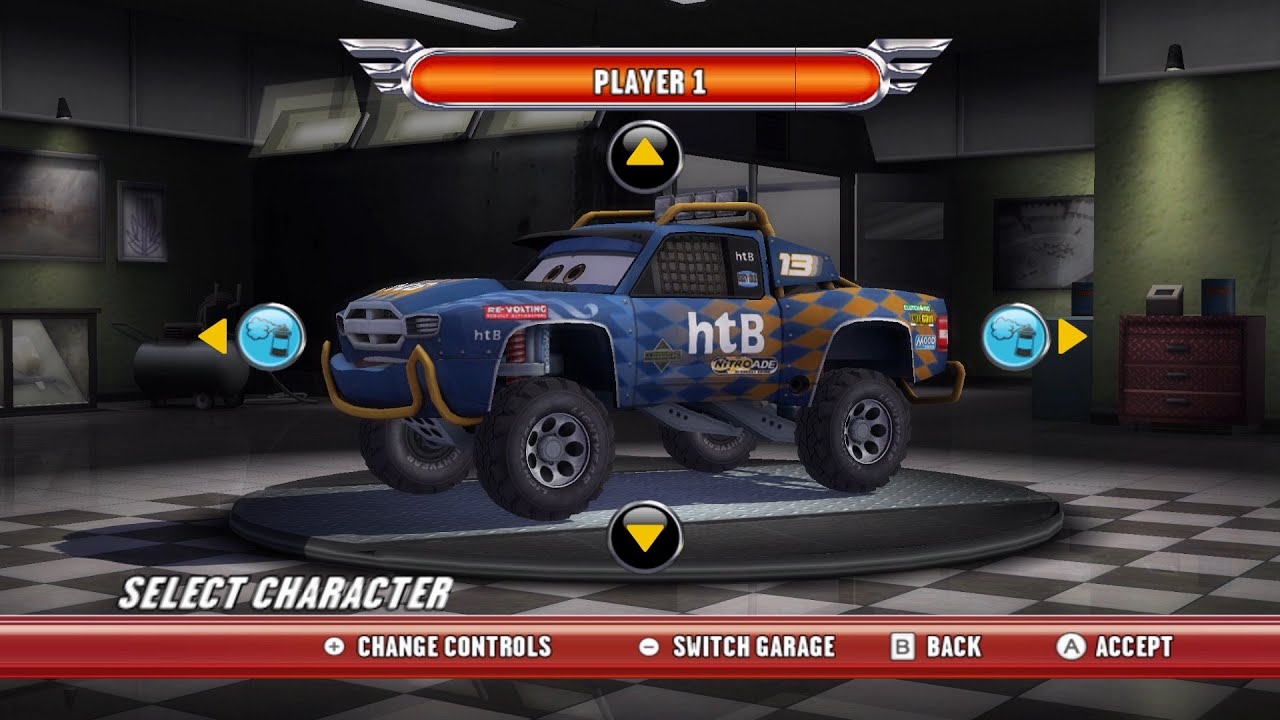 Cars Race-O-Rama Wii - El Machismo (Dolphin)