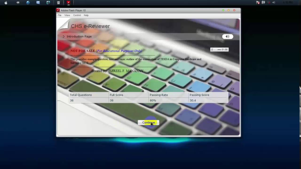 Computer Hardware Servicing (NC2) e-Reviewer