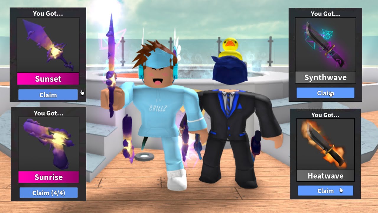 MM2 Summer Update UNBOXING & GAMEPLAY!