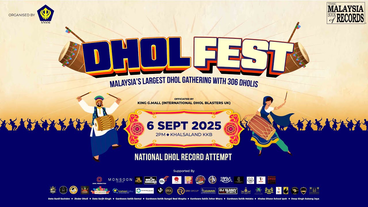 DHOL FEST - Malaysia's Largest Dhol Gathering