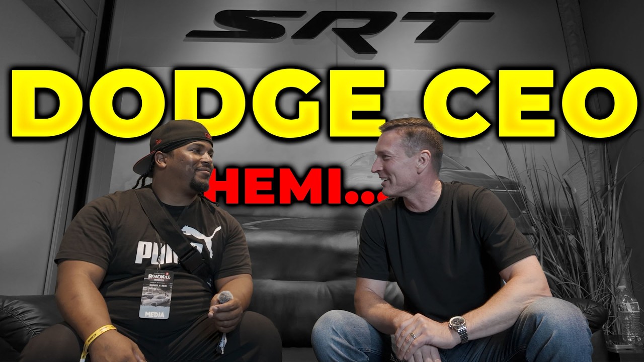 Dodge CEO Matt McAlear Reveals Hemi V8 Charger in INTERVIEW!