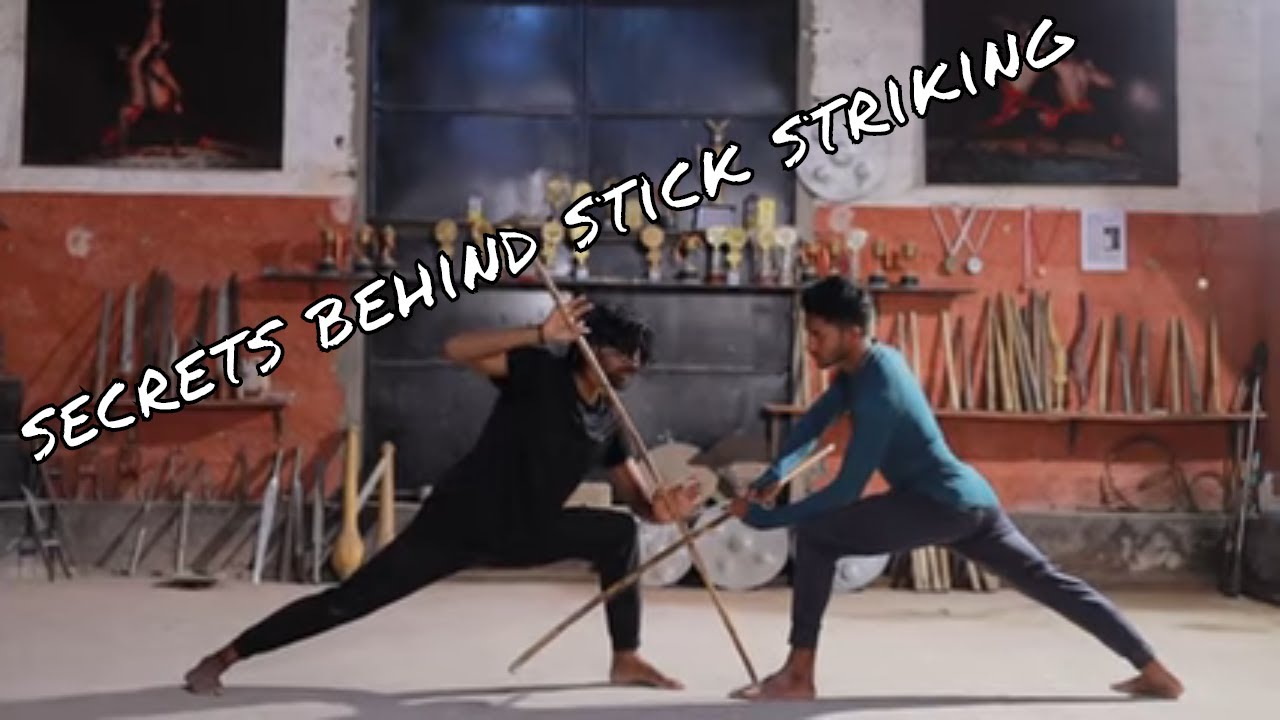 Kalari stick striking SECRETS Revealed (vadi thallu) in Kalaripayattu
