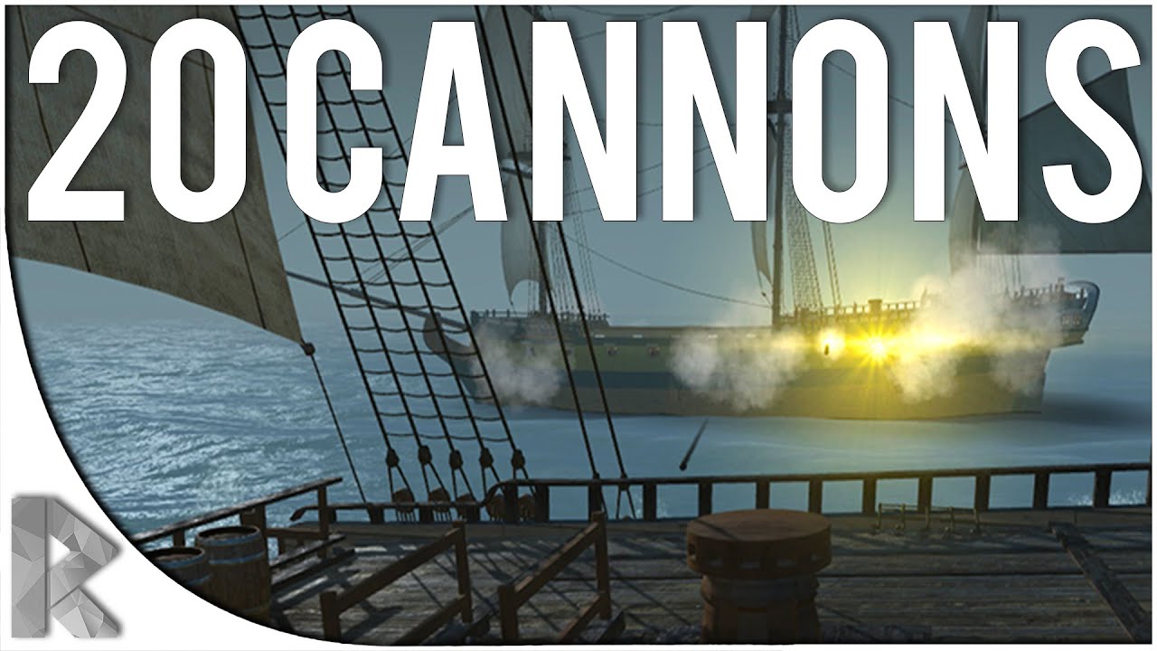 THIS SHIP HAS 20 CANNONS! - Blackwake Pre-Alpha Gameplay