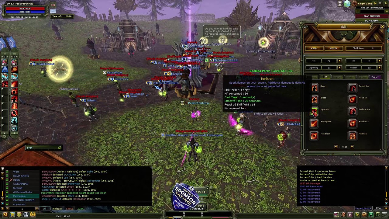 #DeathKO Vision Academy!  - Pederz Clan PK Yayını
