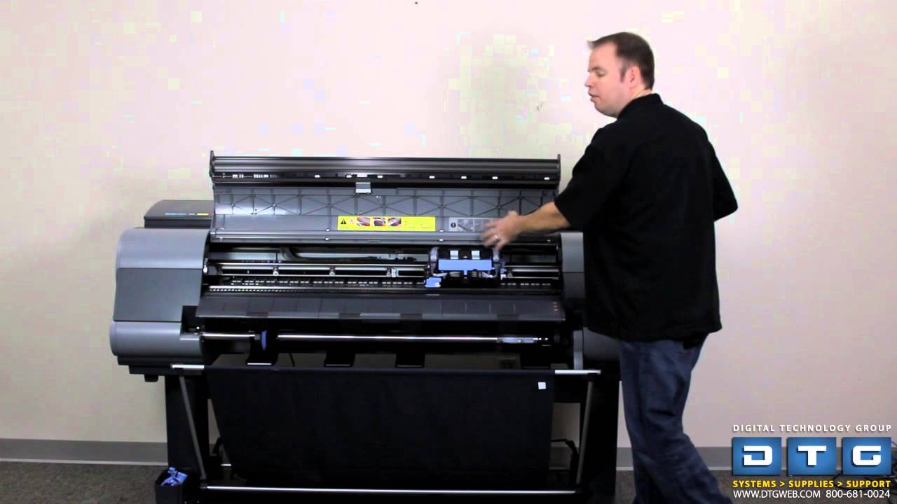 Canon iPF8400 Setup and Installation