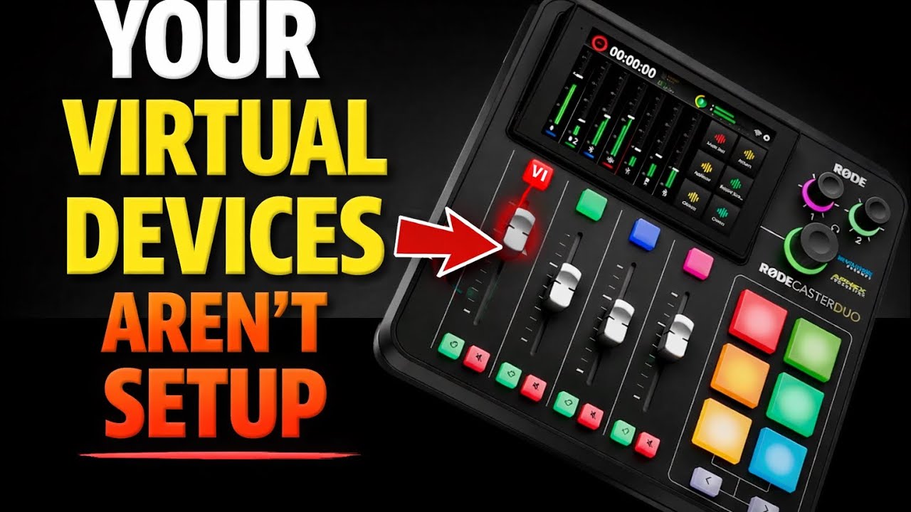 How I Finally Got My Rodecaster Duo Virtual Devices Working