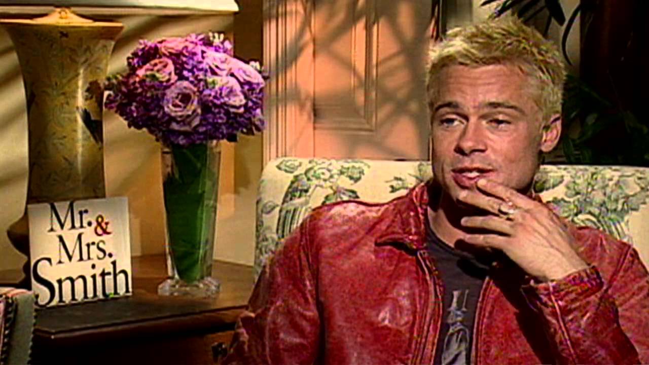 Mr & Mrs Smith: Brad Pitt Exclusive Interview | ScreenSlam