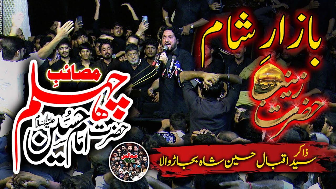 Chehlum Imam Hussain(AS) | Masaib Bazar e Sham #bibizainab
