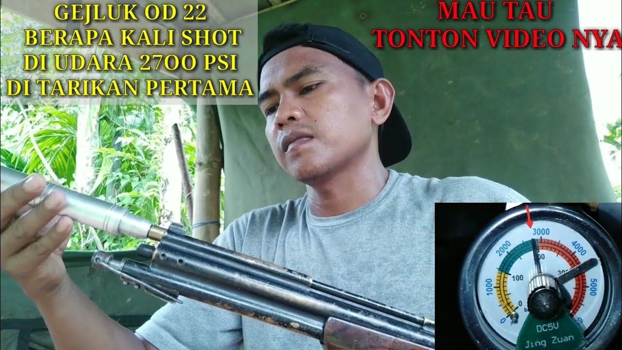 berapa kali shot gejluk od 22