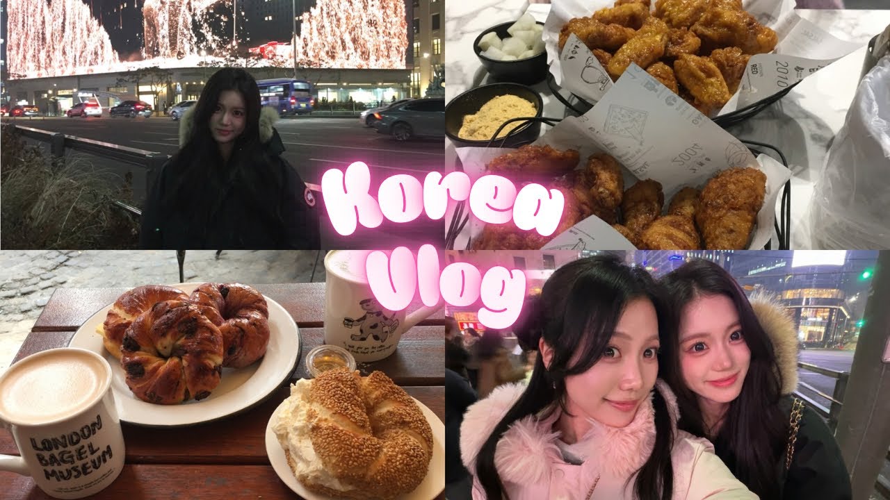ベスフレとの念願韓国旅行 Vlog ꜀(  ꜆-⩊-)꜆♡