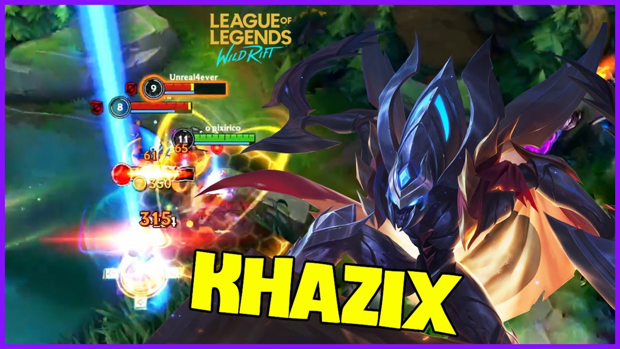 Wild Rift KHAZIX Montage - Best KHAZIX Plays | LoL Wild Rift Montage