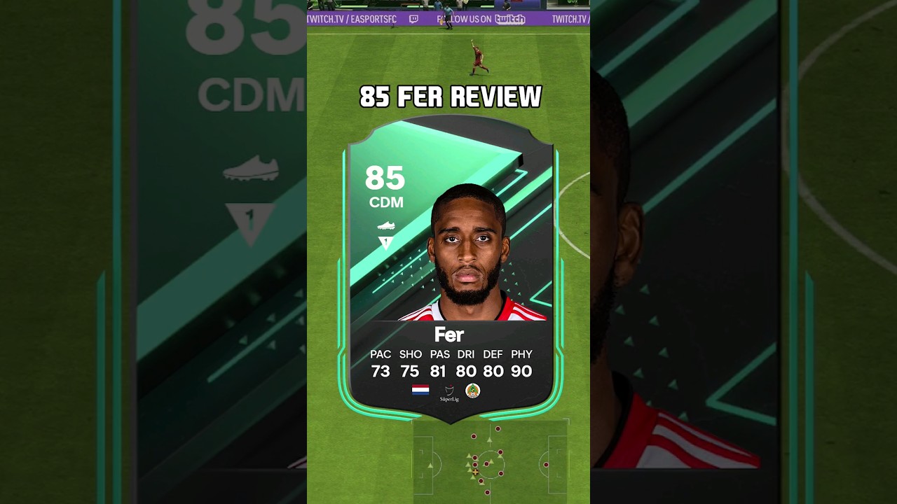 85 Fer Review in EA Sports FC 24 #shorts #short
