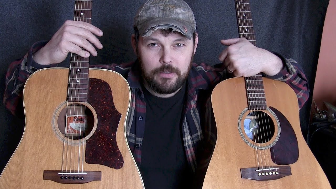Seagull vs Gibson   ..........  Blind Comparison
