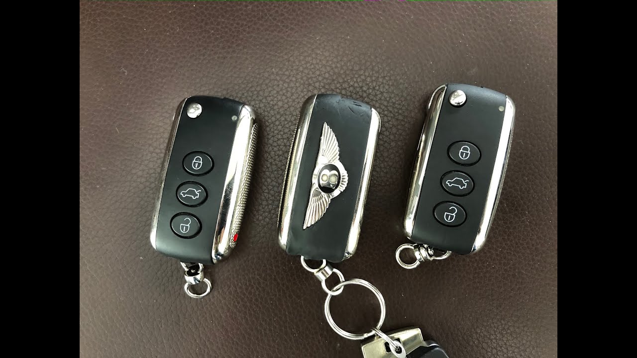 BENTLEY CONTINENTAL 2013 Ersatzschlüssel - spare key programming - AUTEL IM608