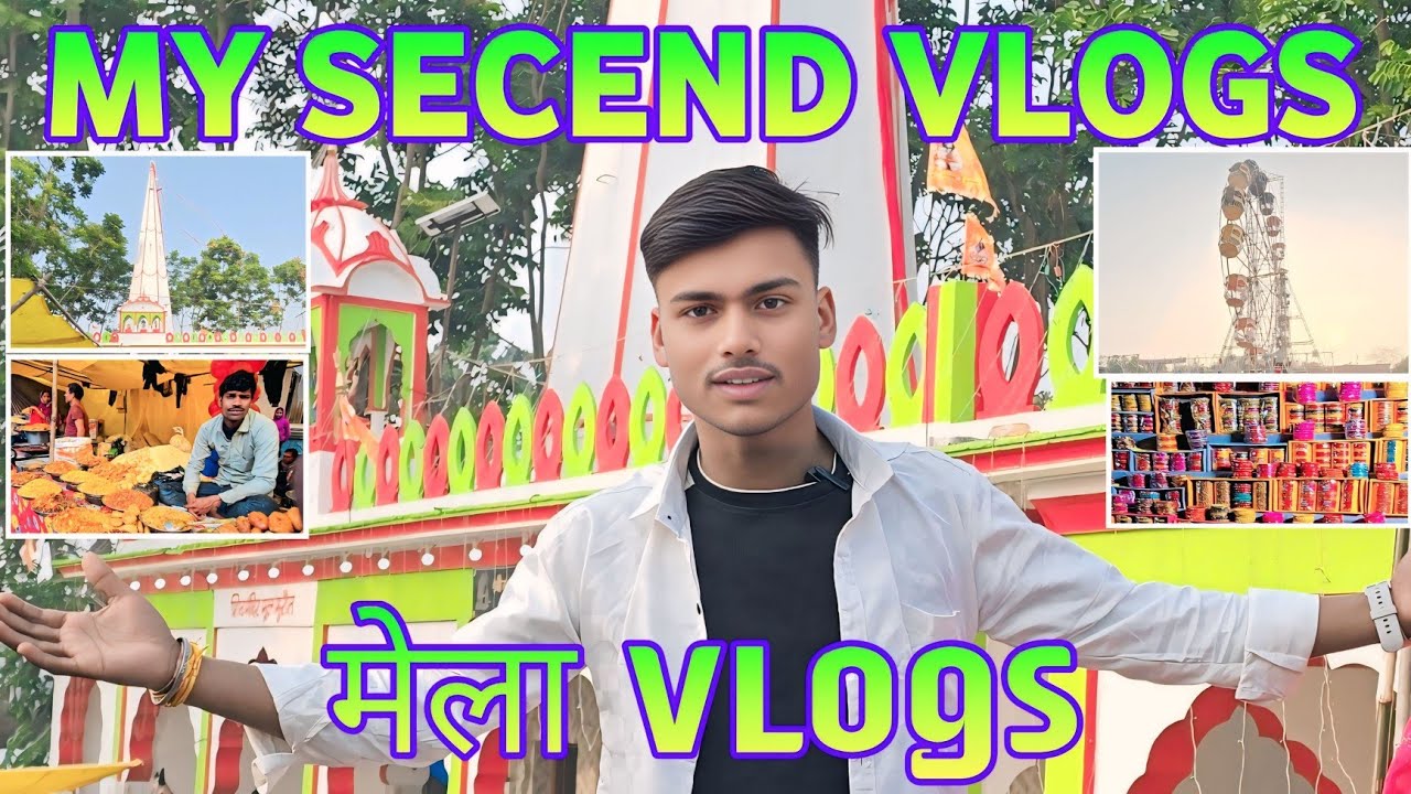 My Secend Vlogs // My Secend Vlogs Mela Me Bhuth Masti Kiye // My First Vlogs 2025 // My New Vlogs 