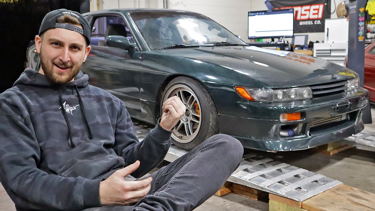 JIMMY OAKES REVS MY 240SX TO 8200RPM!