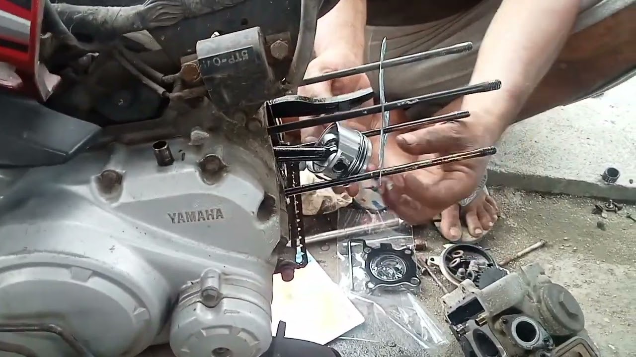 PROSES GANTI SEHER DAN RING MOTOR JUPITER Z DAN ESTIMASI BIAYA
