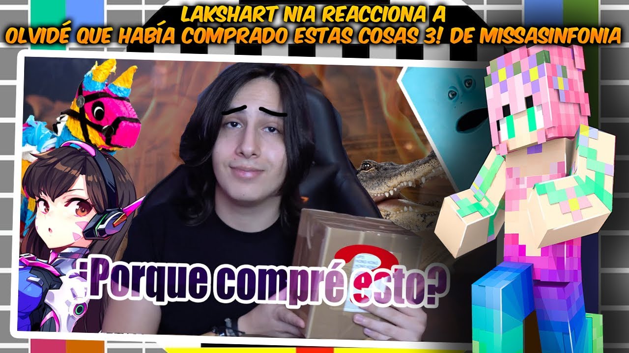 LAKSHART NIA reacciona a Olvidé que había COMPRADO ESTAS COSAS 3! de MissaSinfonia 🤣😆